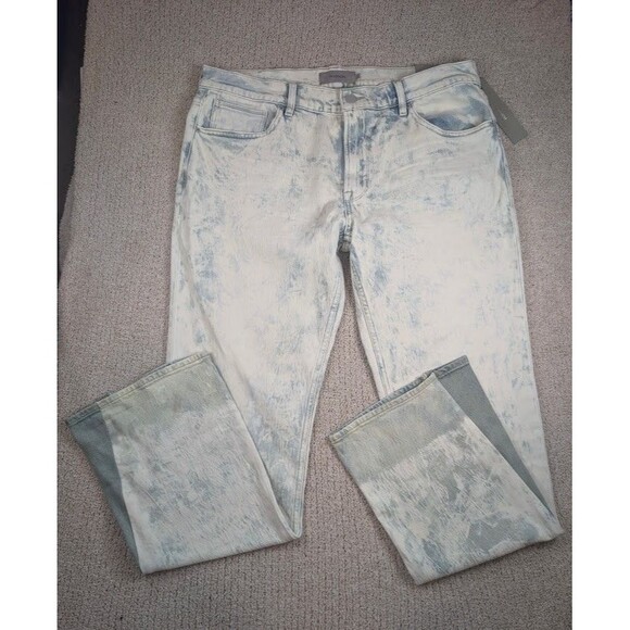 Hudson Walker Kick Flare Jeans Acid Army Wash Size 38 NWT MSRP $265